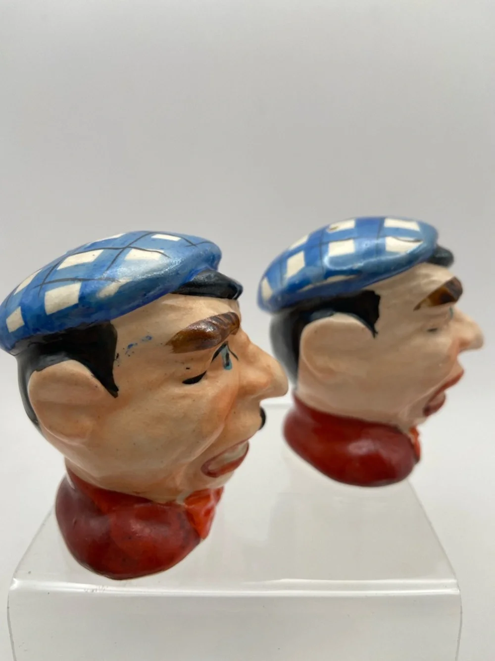 Vintage Old Time Duffer Golfer Salt & Pepper Shaker Set of 2